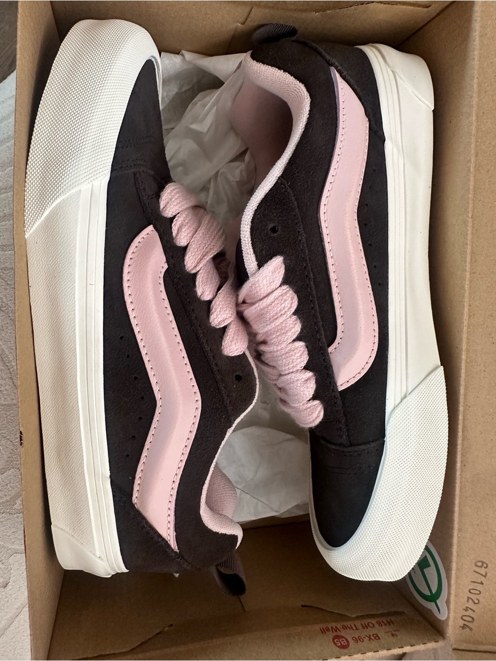 Vans Knu Skool ‘Pop Sepia - Rose’ Sneakers NEW Men’s Shoes